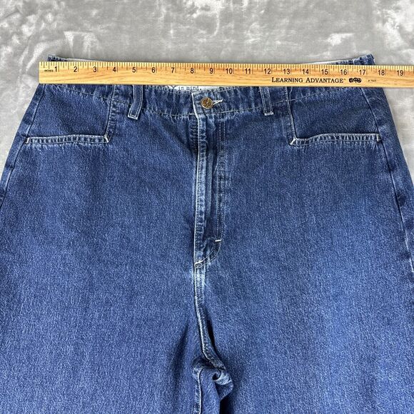 Riders Denim Jeans Womens 18M Dark Wash 100% Cotton Straight Leg Boyfriend(0791) - Picture 7 of 9